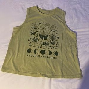 Lime tank top women’s L
